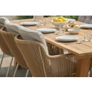 Cairo Rope provázková zahradní jídelní židle - Sand