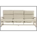 Gio lounge zahradní souprava s lavicí pro 3 - Sand