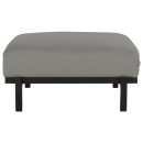 Luxusní zahradní podnožka Lucas - Mid Grey