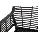 Patricia zahradní jídelní židle - černá