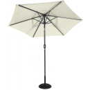 Slunečník Hartman Sunline průměr 270 cm - Light Grey