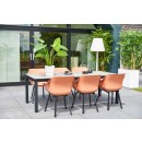 Sophie Element Zahradní Jídelní Židle s područkami - terra