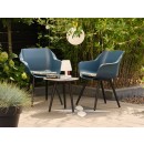 Sophie Studio Zahradní Jídelní Židle s područkami - steel blue 