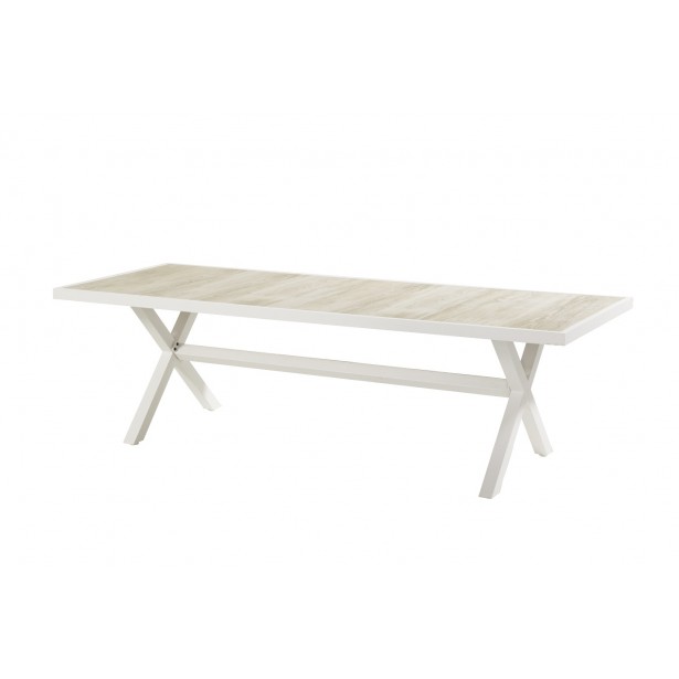 Stůl Canterbury 247 x 96 cm - bílý