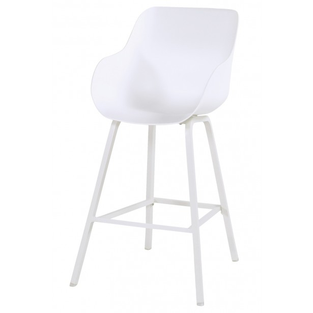Barová židle Sophie Organic - bílá