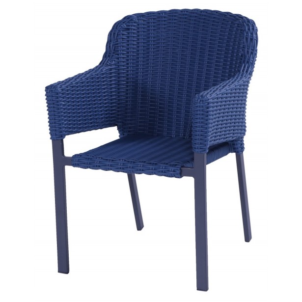Cairo jídelní židle - modrá