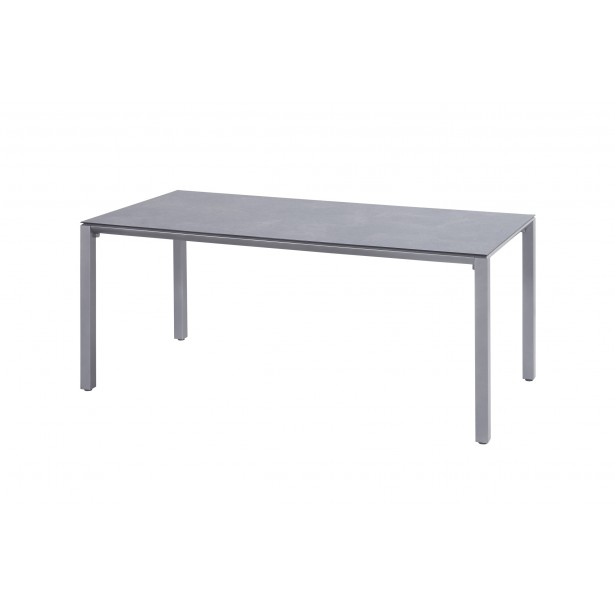 Stůl Victorio 180 x 90 cm - světle šedý