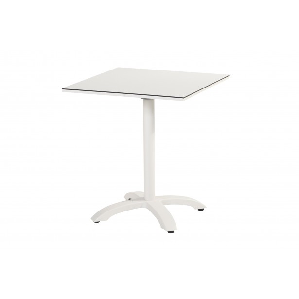 Sklopný Zahradní stůl Sophie Bistro 68 x 68 cm - bílý