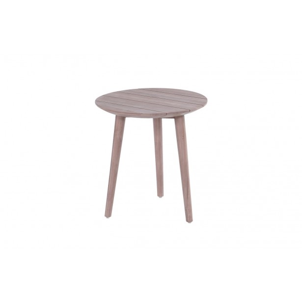 Postranní stolek Sophie Teak 66 cm - šedý