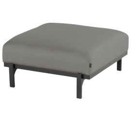 Luxusní zahradní podnožka Lucas - Mid Grey