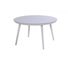 Stůl Sophie Studio průměr 128 cm - bílý