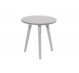 Stolek Sophie Studio průměr 45 cm, výška 40 cm - světle šedý