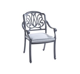 Zahradní jídelní židle Amalfi - Grey