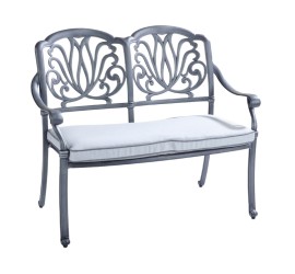 Zahradní lavice Amalfi - Grey